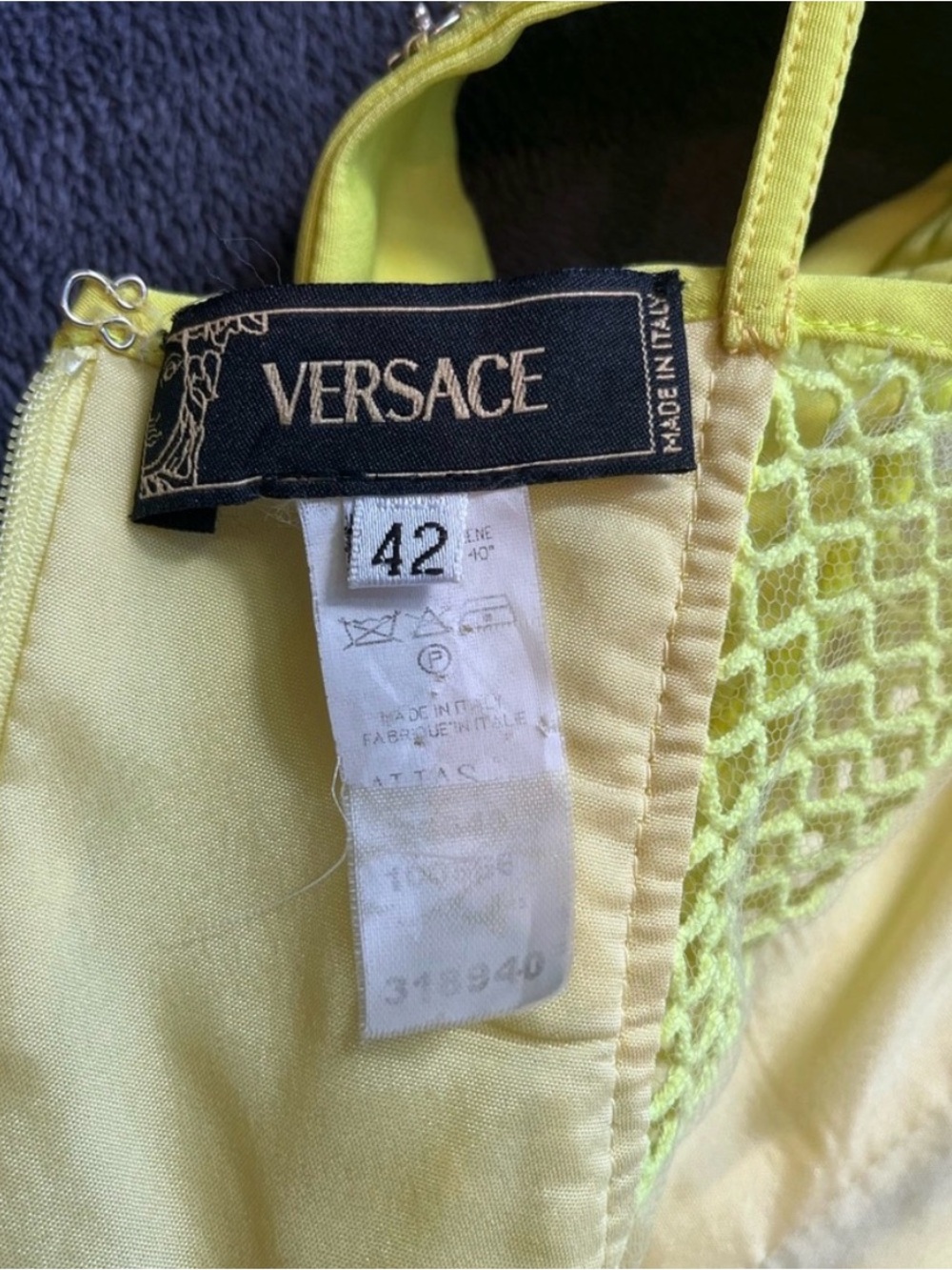 Versace vintage runway SS 2004 Bustier dress size IT 42 // XS-S - Picture 9 of 10